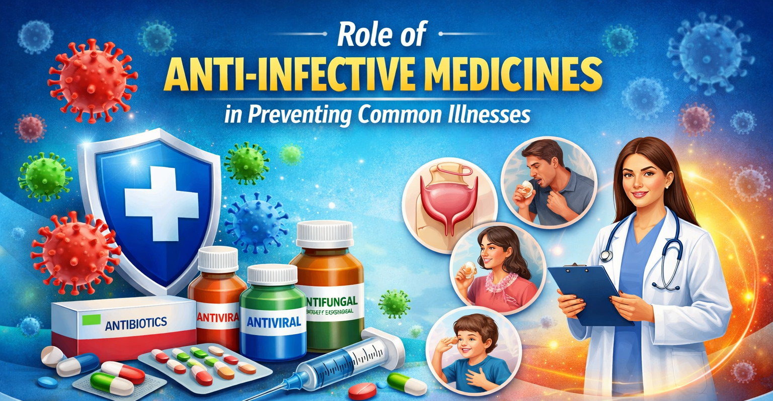 Role of Anti-Infective Medicines in Preventing Common Illnesses | Marxx Pharma 2 Anti-Infective Medicines Preventing Common Illnesses