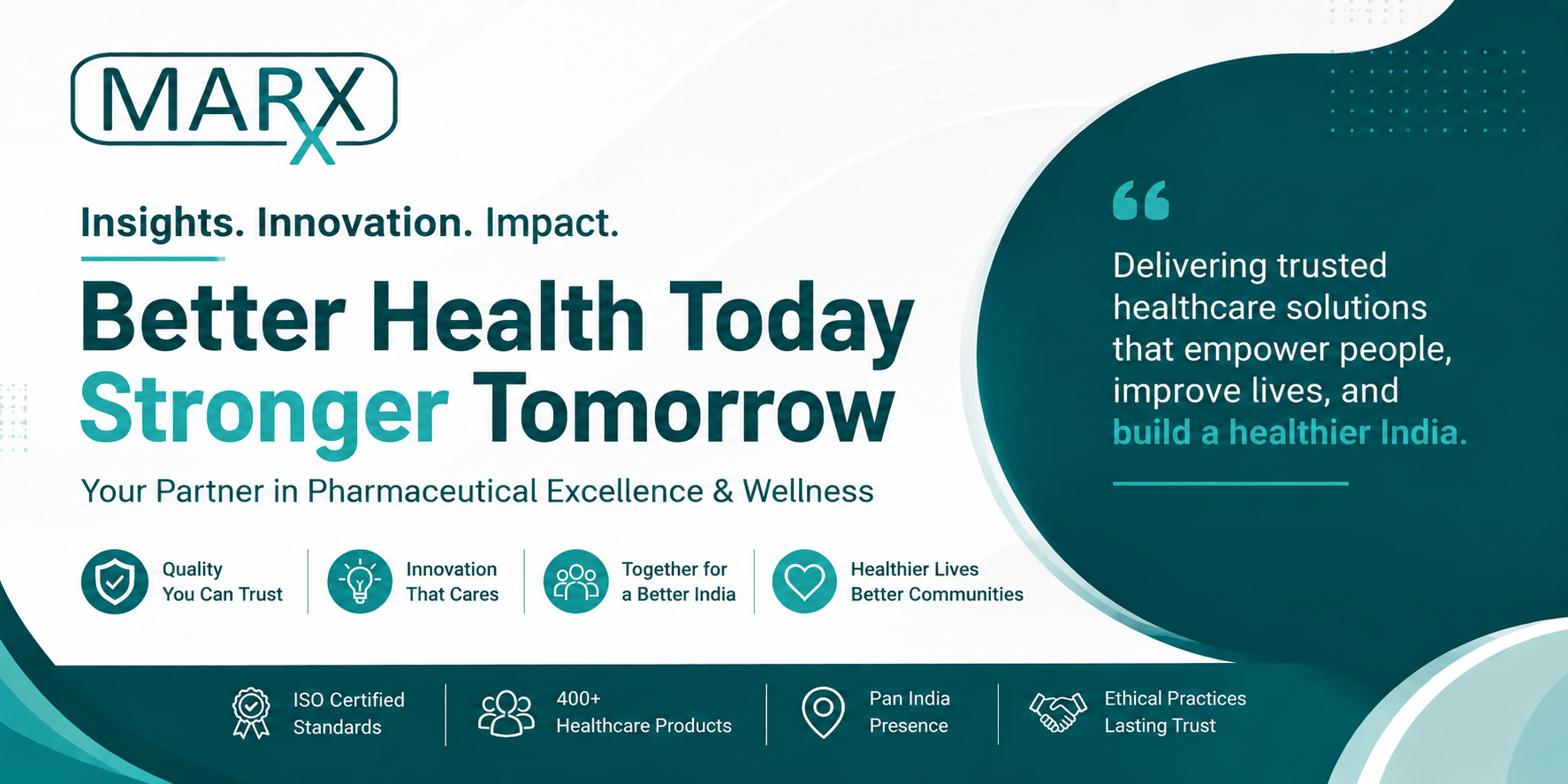 Marxx Pharma products help in everyday health problems with wellness and healthcare solutions