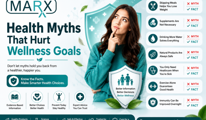 Avoid These Common Health Myths Marxx Pharma