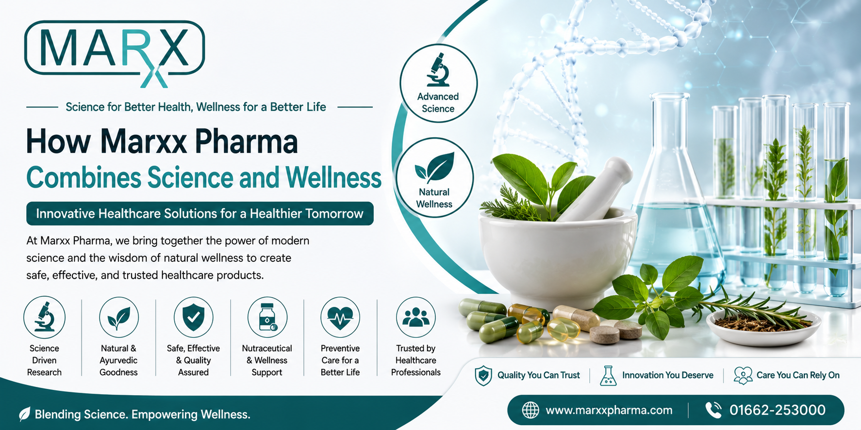 How Marxx Pharma Combines Science and Wellness