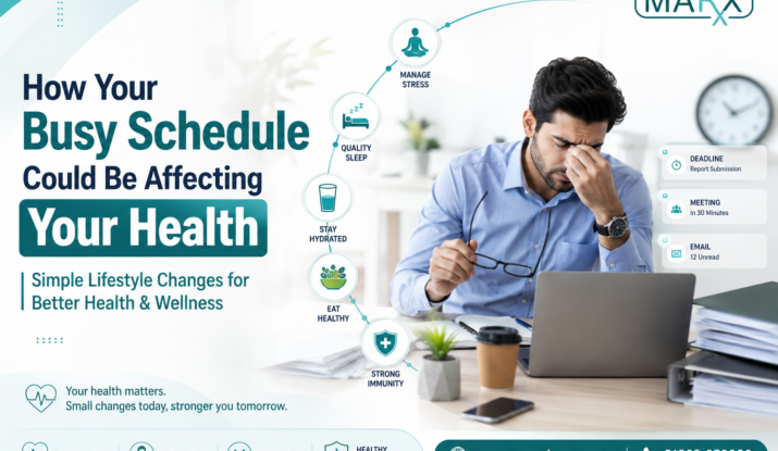 How Your Busy Schedule Could Be Affecting Your Health Marxx Pharma