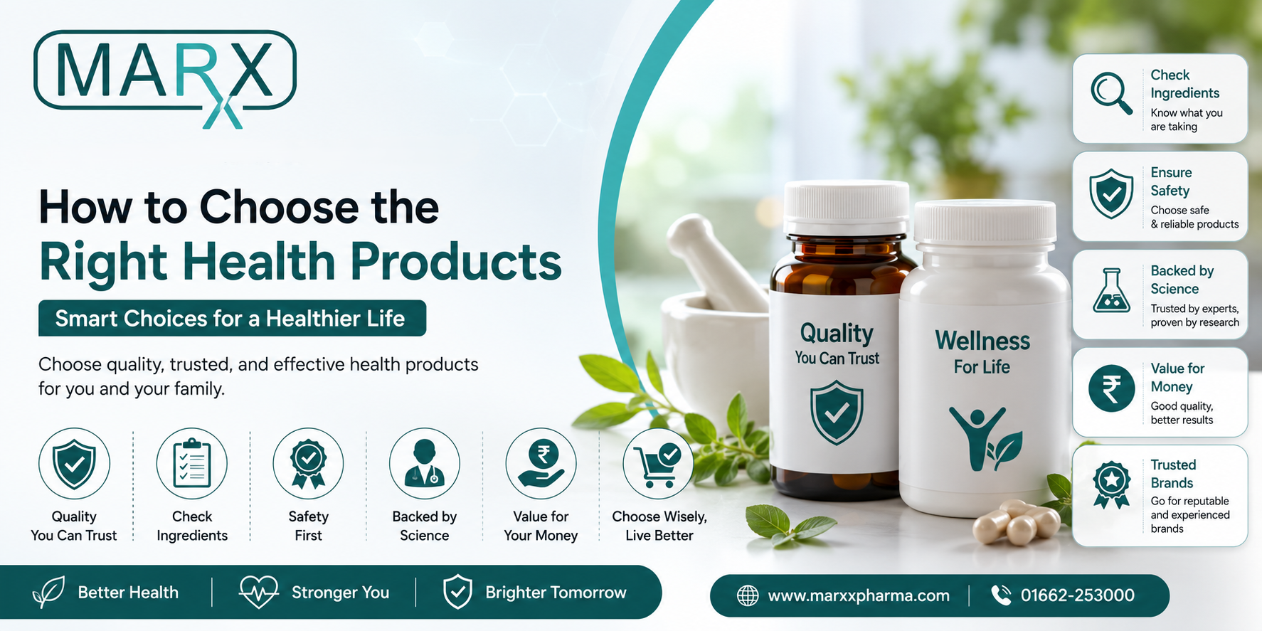 Key Factors to Consider When Choosing Health Products Marxx Pharma