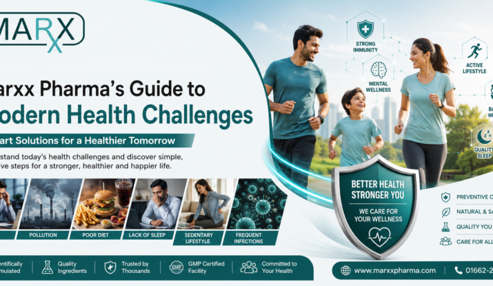 Marxx Pharma's Guide to Modern Health Challenges