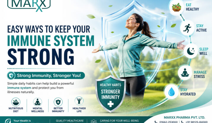 7 Easy Ways to Keep Your Immune System Strong Marxx Pharma