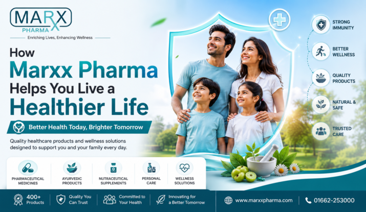 How Marxx Pharma Helps You Live a Healthier Life