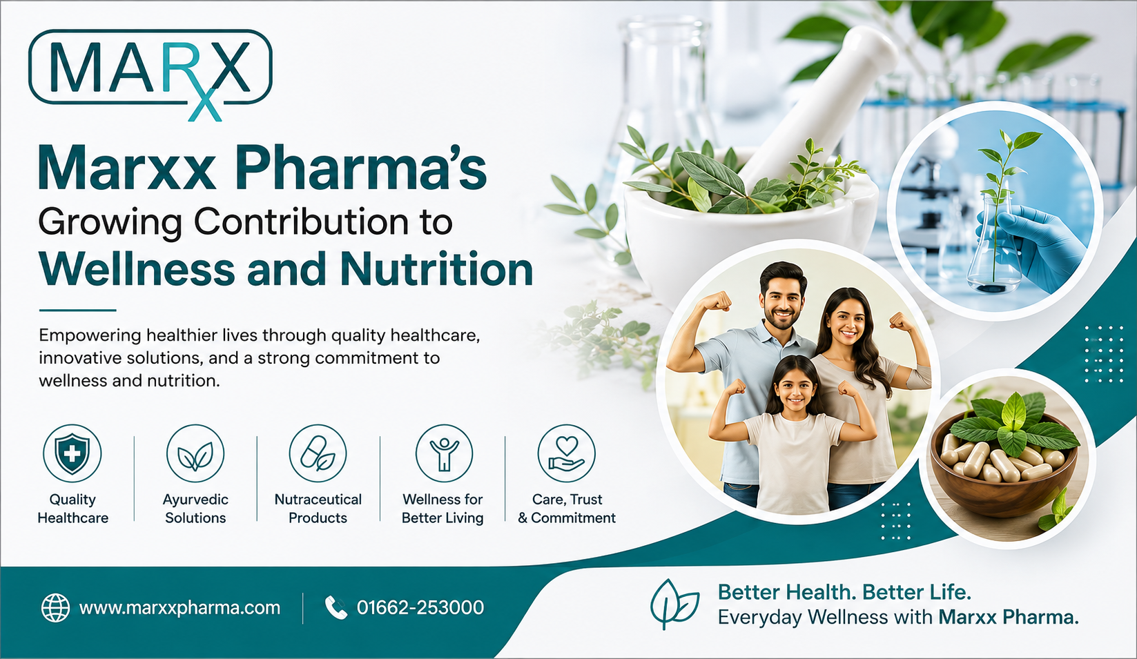 Marxx Pharma's Growing Contribution to Wellness and Nutrition 2 Marxx Pharma's Growing Contribution to Wellness and Nutrition