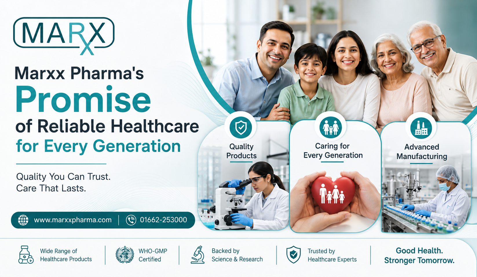 Marxx Pharma's Promise of Reliable Healthcare for Every Generation 3 Marxx Pharma's Promise of Reliable Healthcare for Every Generation
