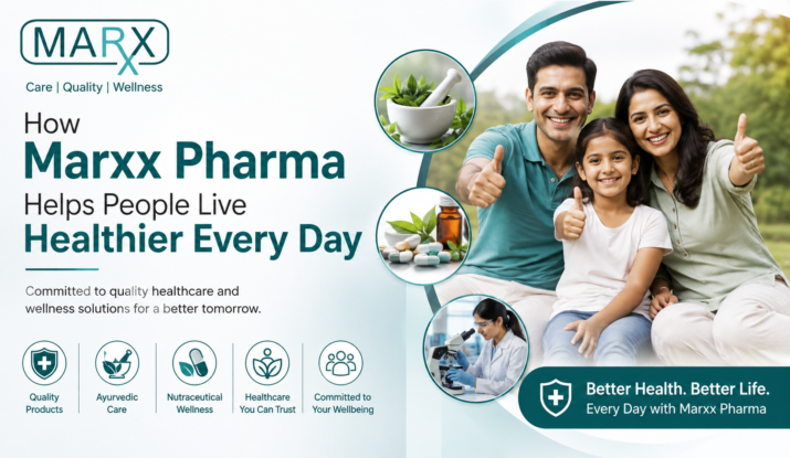 How Marxx Pharma Helps People Live Healthier Every Day