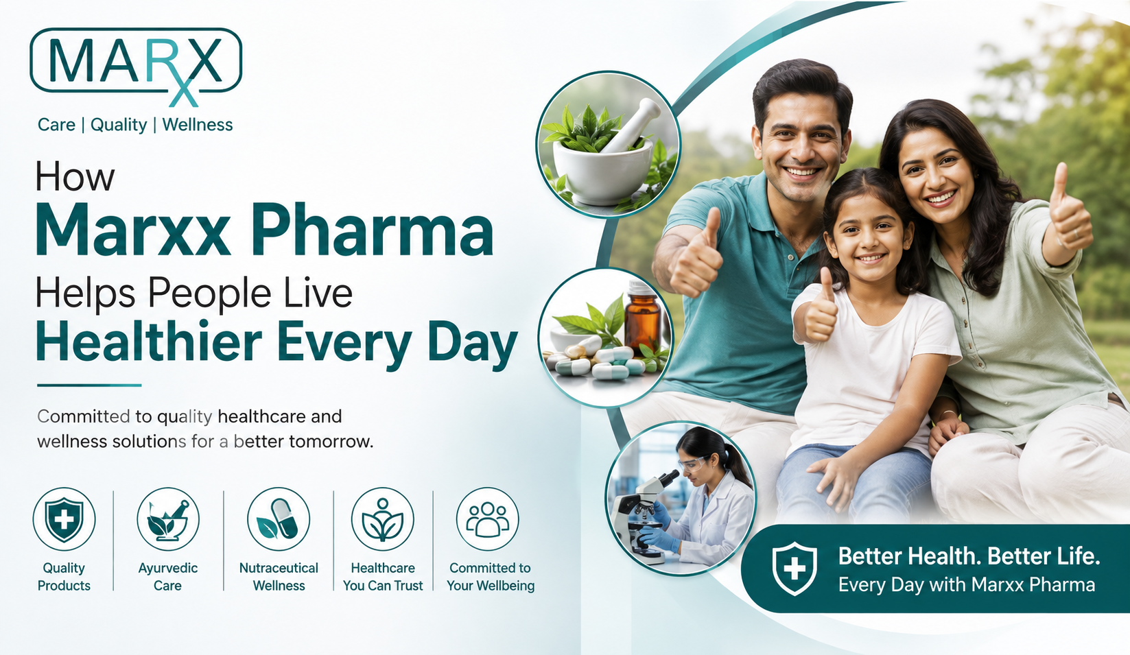 How Marxx Pharma Helps People Live Healthier Every Day 3 How Marxx Pharma Helps People Live Healthier Every Day