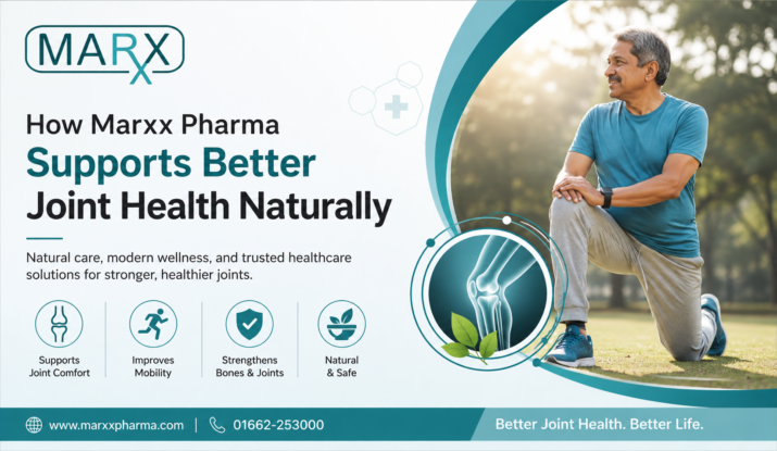 How Marxx Pharma Supports Better Joint Health Naturally
