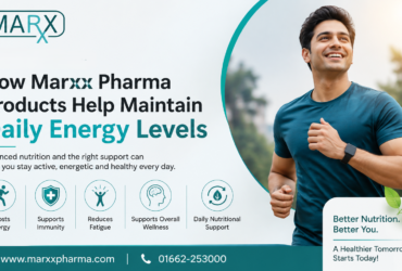 Marxx Pharma Products for Daily Energy Levels
